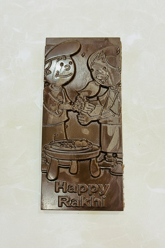 Happy rakhi chocolate bar