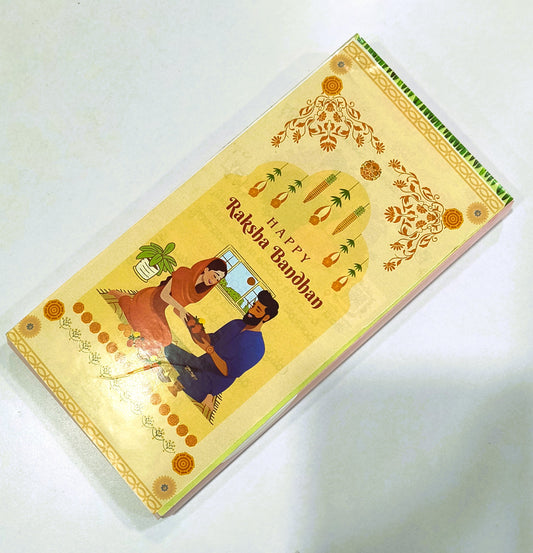 Happy rakhi chocolate bar